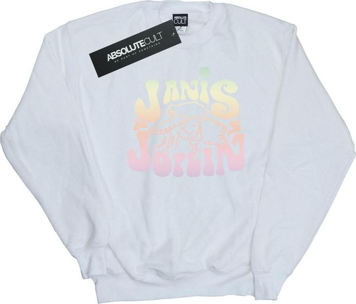 Janis Joplin Pastel Logo Sweatshirt (S)