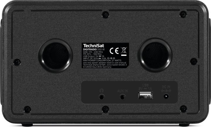 Produktbild TechniSat DigitRadio 550 IR (UKW, DAB+, Internetradio, WLAN, UNDOK)