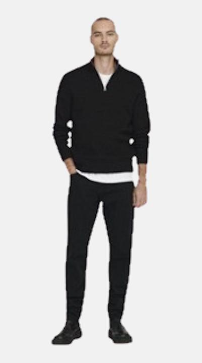 Actual product image Only & Sons High Neck Knit Sweater (XXL)