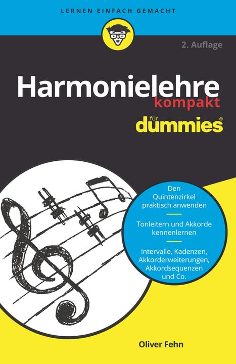 Produktbild Harmonielehre kompakt für Dummies (Deutsch, Oliver Fehn, 2020)