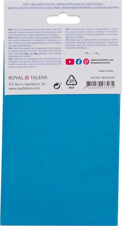 Produktbild Talens Linolschnittplatte