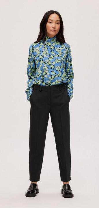 Actual product image Selected Femme Slim Fit Cropped Trousers (42)