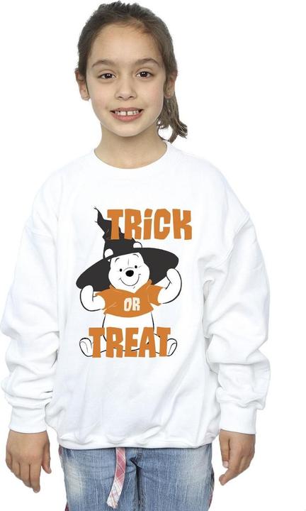 Actual product image Disney Girls Winnie The Pooh Trick Or Treat Sweatshirt (140, 146)