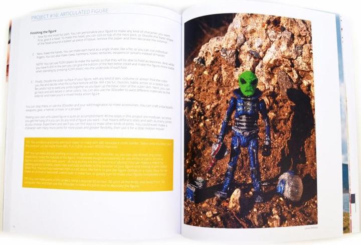 Actual product image 3Doodler Book - Knyga of projects in 3D