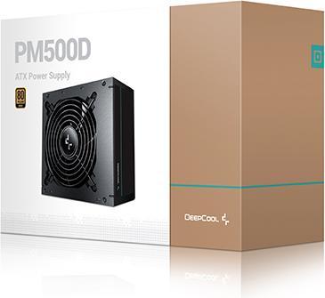 Actual product image Deepcool PM500D 500W 12V ATX black (500 W)