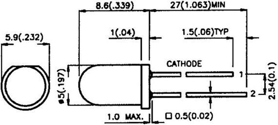Produktbild Velleman L-5wcn/5