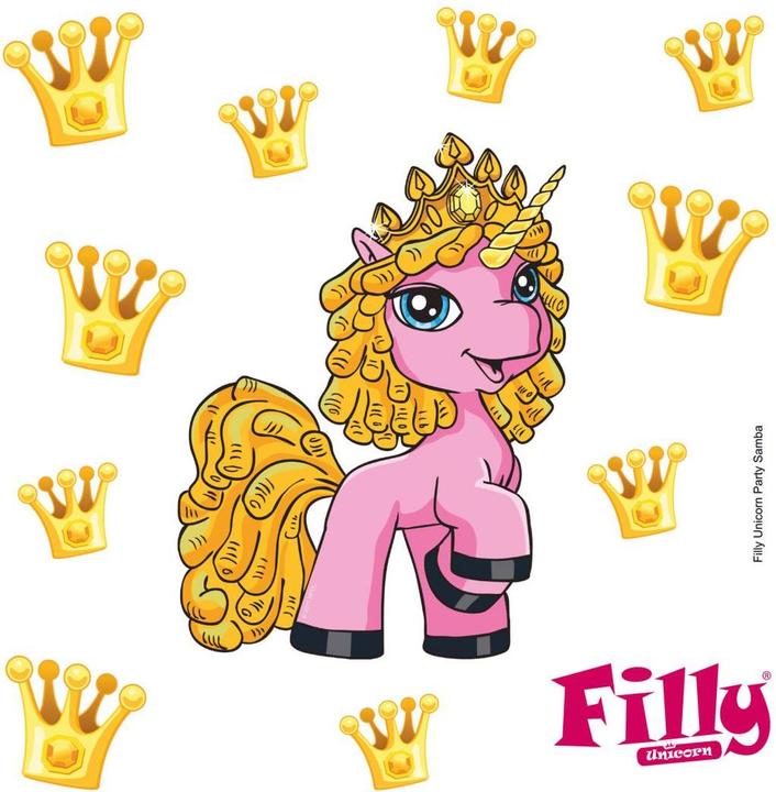Produktbild Wall-Art Filly Unicorn Party Samba (90 x 90 cm)
