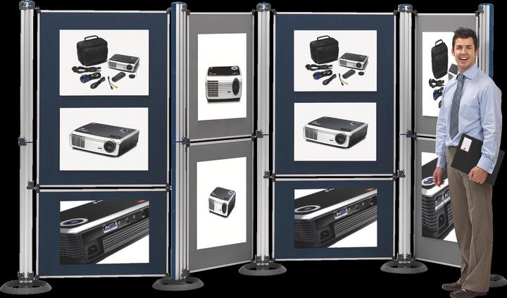Actual product image Nobo Modular Display System Felt Panel