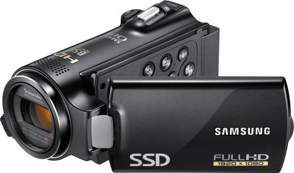 Actual product image Samsung HMX-H200, Full-HD Flash Camcorder, 20x optical zoom