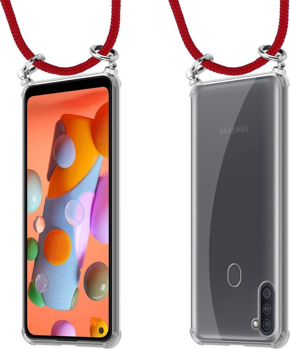 Produktbild Cadorabo TPU Handy Kette SILBER Cover