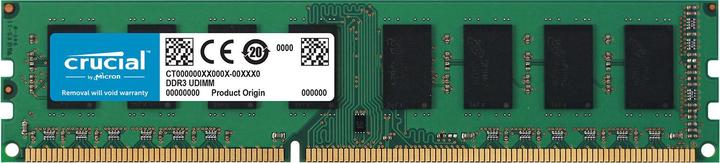 Produktbild Crucial Desktop Memory (1 x 8GB, 1600 MHz, DDR3L-RAM, DIMM)