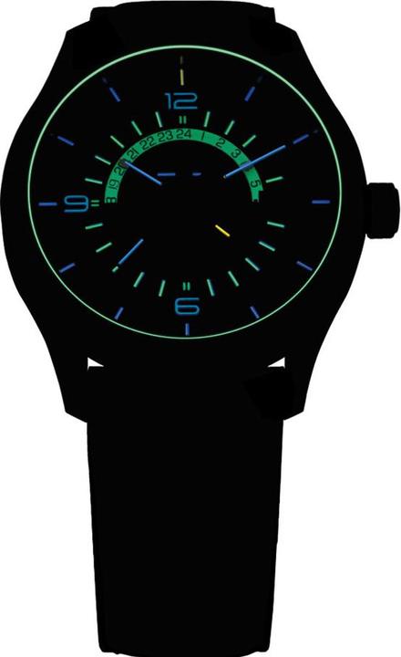 Actual product image Traser P59 Aurora GMT (Analogue wristwatch, 42 mm)