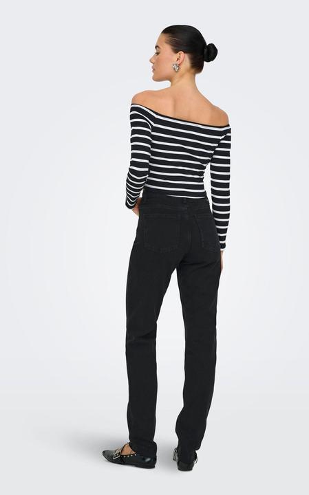 Actual product image Only ONLEMILY High waist straight cut jeans Straight fit jeans (26)