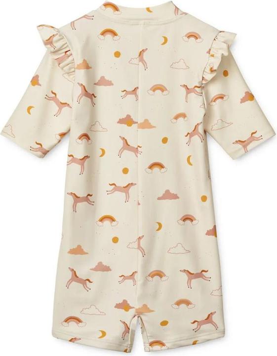 Liewood Badeanzug Amel in Jumpsuit Passform Dream Ecru UV40+