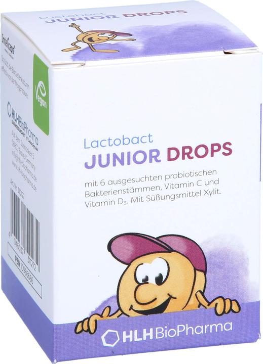 Produktbild Lactobact JUNIOR + Drops (60 Stück, Bonbon, 56 g)