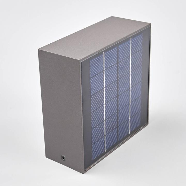 Actual product image Lucande Mahra outdoor wall light IP54 Graphite (IP54)