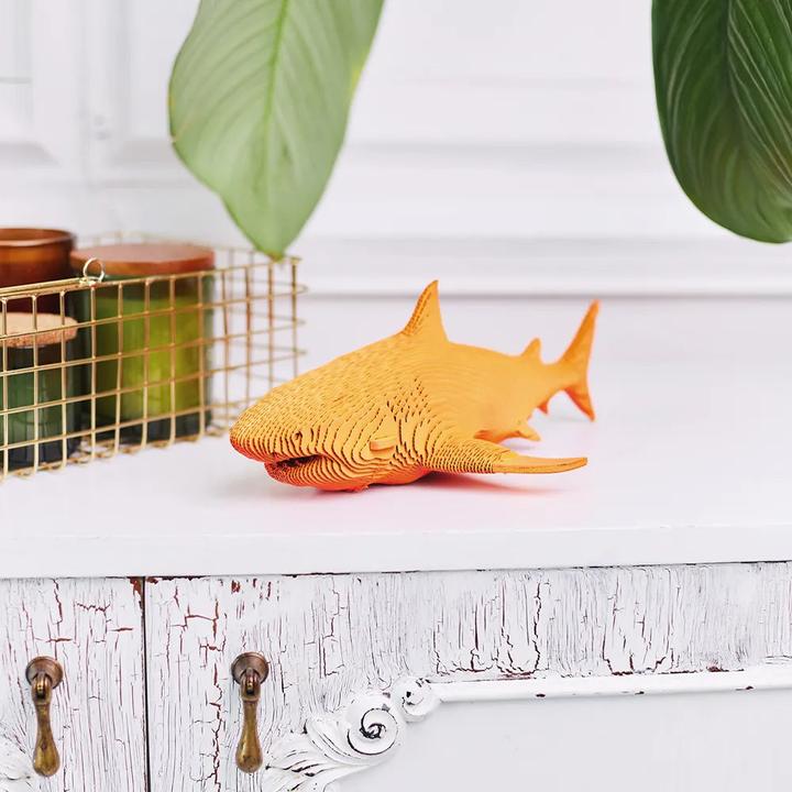Image du produit Cartonic Requin blanc - modèle 3D en carton