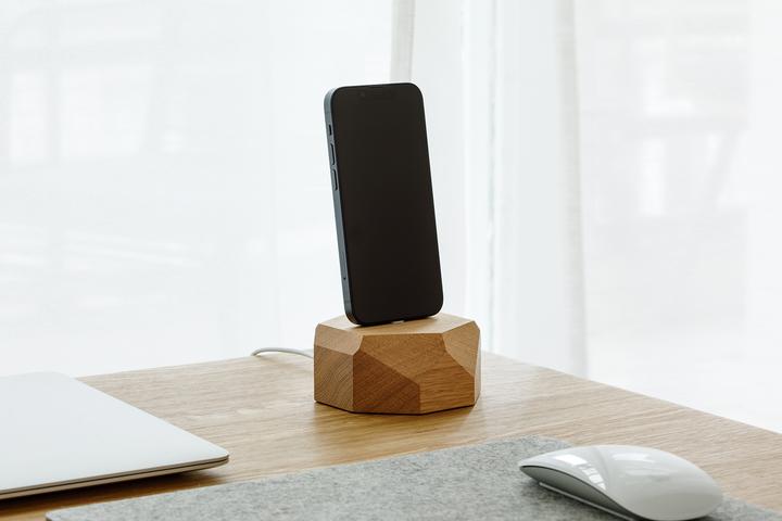 Immagine prodotto Oakywood Dock per iPhone - Docking station per iPhone - legno massiccio - rovere -