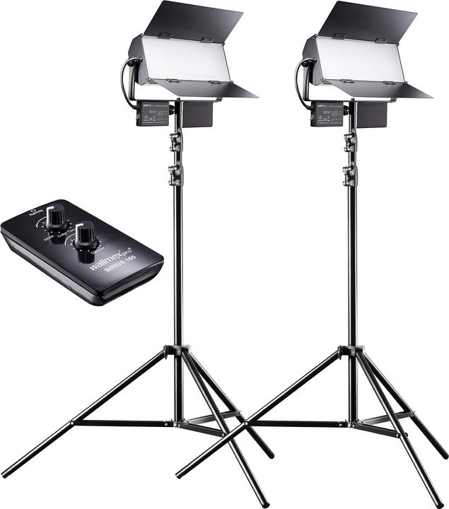Immagine prodotto Walimex Sirius 160 B-LED Basic Set (Apparecchio di illuminazione a superficie)