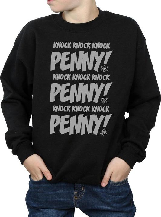 Produktbild Dam Sheldon Knock Knock Penny Sweatshirt Jungen (128)