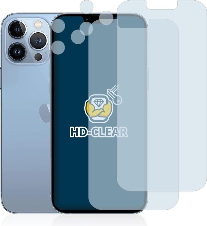 Actual product image BROTECT Screen Protector Clear (2 Piece, Apple iPhone 13 Pro Max)