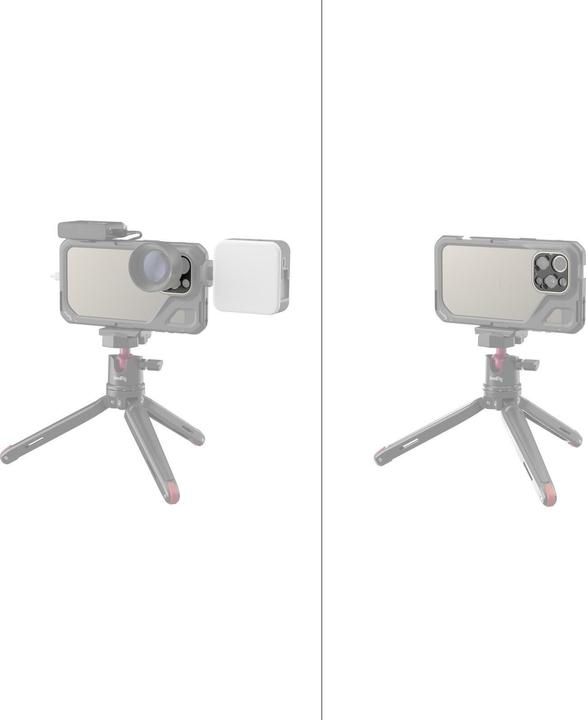 Actual product image SmallRig T-Series Lens Back Mount Plate for iPhone 15 Pro Max/ 15 Pro Cage 4399