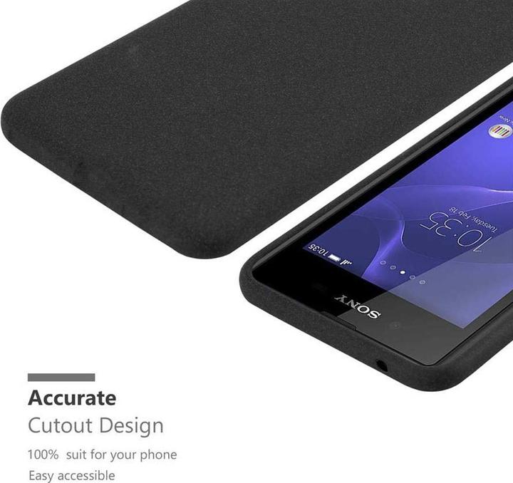 Actual product image Cadorabo TPU Frosted Cover (Sony Xperia E3)