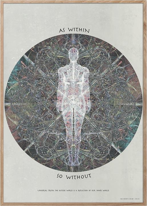 Produktbild ChiCura As Within So Without Poster (50 x 70 cm)