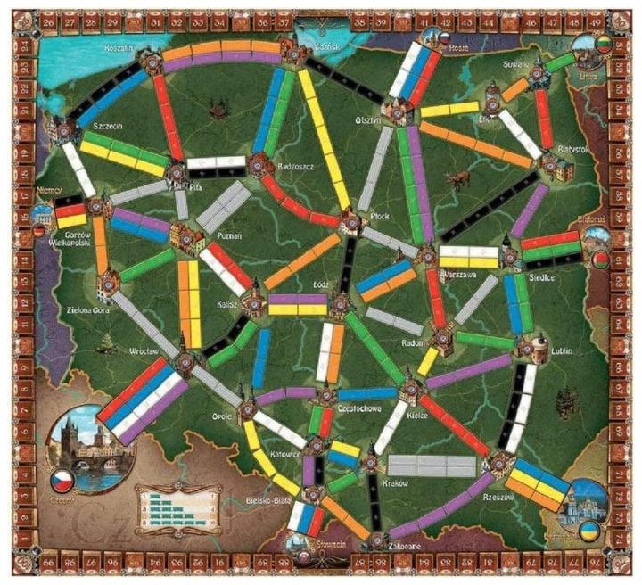 Image du produit Rebel Dodatek do gry Wsiąść do Pociągu : Kolekcja Map 6.5 - Polska (Polonais)