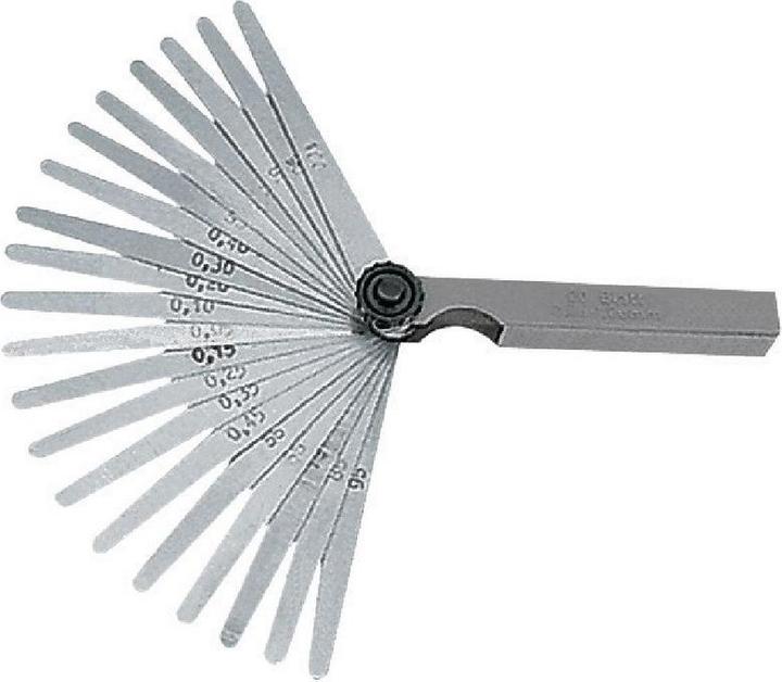 Image du produit Neriox Jauge d'épaisseur 21 lamelles 0.05...2.00 (10 cm)