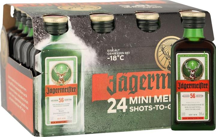 Image du produit Jägermeister Liqueur aux herbes (1 x 2 cl)