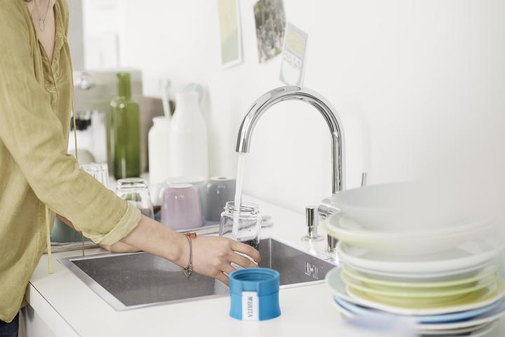 Produktbild Brita Tropfflasche grün 600 ml + 4 Filter (0.60 l)