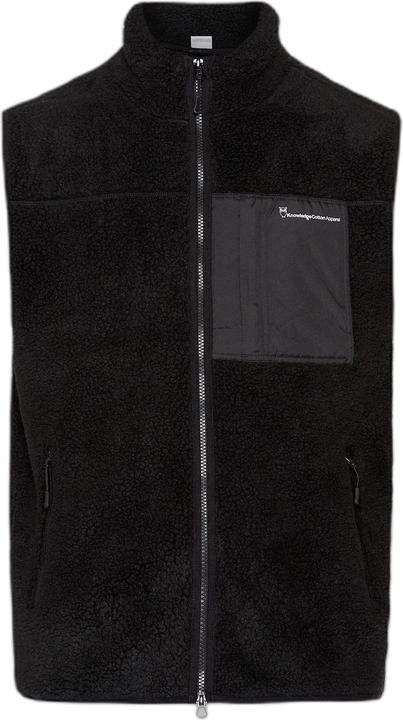 KnowledgeCotton Apparel fleece-weste grs/vegan (XL)