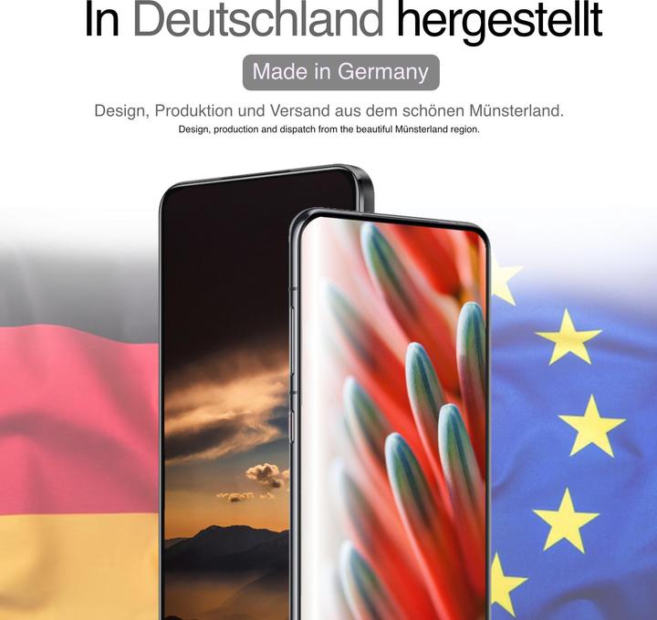 Actual product image Dipos Privacy Screen Protector 4-Way Privacy-Filter (1 Piece, Umidigi Power 5)