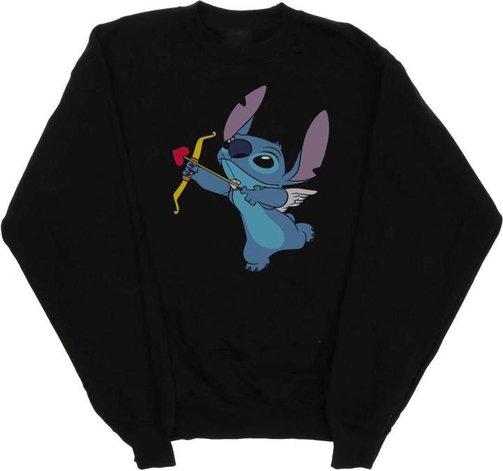 Disney Lilo And Stitch Stitch Cupid Valentines Sweatshirt