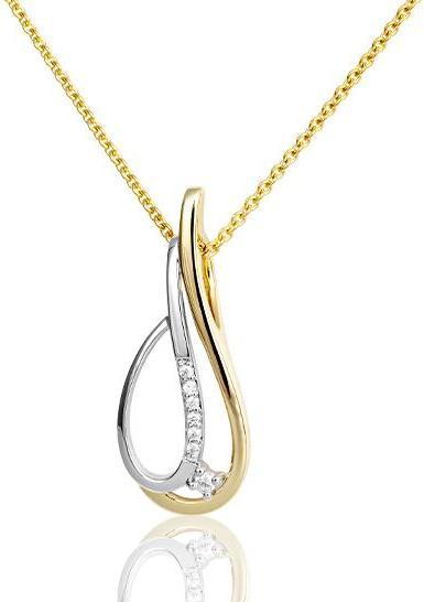 Produktbild Breuning ANHÄNGER - BRILL. 0,053 Ct. H/si (585, - Gold)
