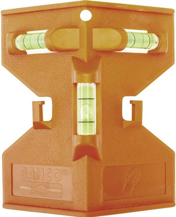 Actual product image Bahco Post spirit level, 3 vials (8 cm)