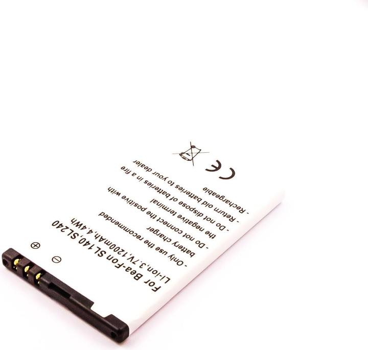 Produktbild AGI 115657 - Akku - Doro - Primo 366 - Schwarz - Lithium-Ion (Li-Ion) - 1200 mAh