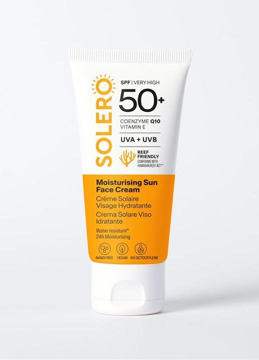 Produktbild Solero Sonnen Gesichtscr feu SPF50+ 50ml (Sonnencreme Gesicht, SPF 50+, 50 ml)