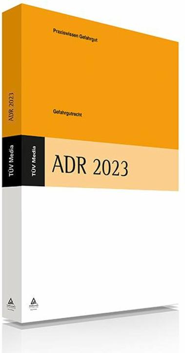 Produktbild Adr 2025 (Deutsch, TÜV Media GmbH, 2024)