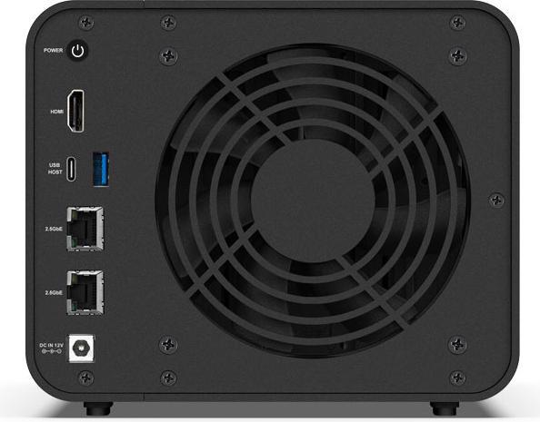 Actual product image Terramaster NAS 4-BAY 2 x 2.5GbE