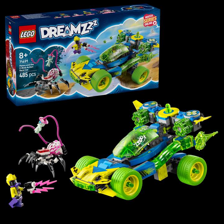 Image du produit LEGO Mateo mit dem Z-Blob Action-Rennwagen (71491, LEGO Dreamzzz)