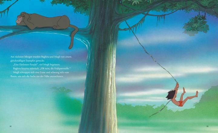 Produktbild Disney Silver-Edition: Das grosse Buch mit den besten Geschichten - Dschungelbuch (Deutsch, Walt Disney, 2023)