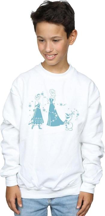 Image du produit Disney - Sweat FROZEN MAGIC SNOWFLAKES - Garçon (128)