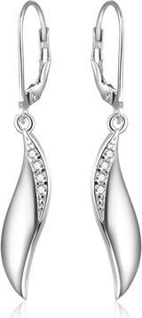Beneto Elegant silver earrings AGUC1858