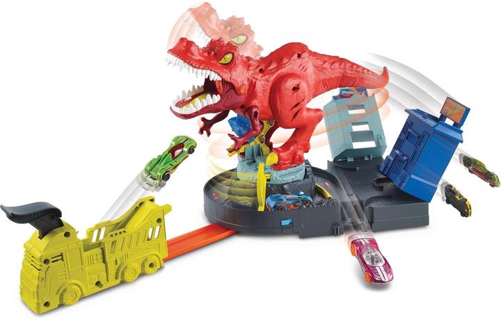 Produktbild Hot Wheels City T-Rex Attacke