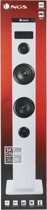 Image du produit NGS SKY CHARM Microsystème audio domestique 50 W blanc