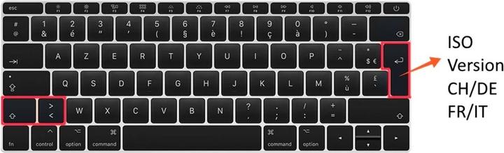 Produktbild Screenguard Tastaturschutz für Apple MacBook Air 13" (2010–2017), Pro 13" 15" (2008-2015) ISO Format