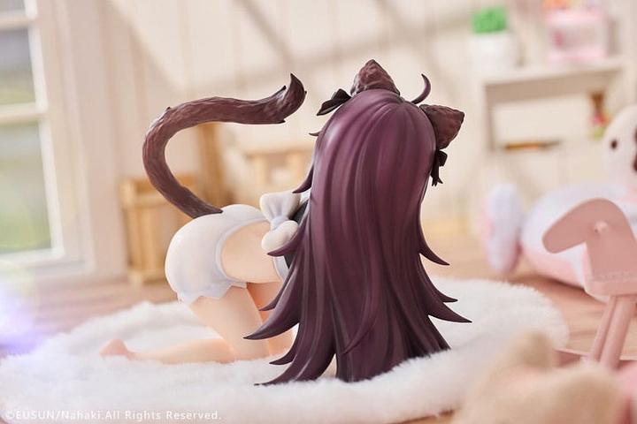 Produktbild Eusun Original Character statuette 1/7 Cat Ear Maid Peng Peng 10 cm
