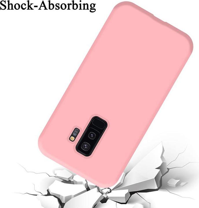 Actual product image Cadorabo TPU Liquid Silicone Case Cover (Samsung Galaxy S9+)
